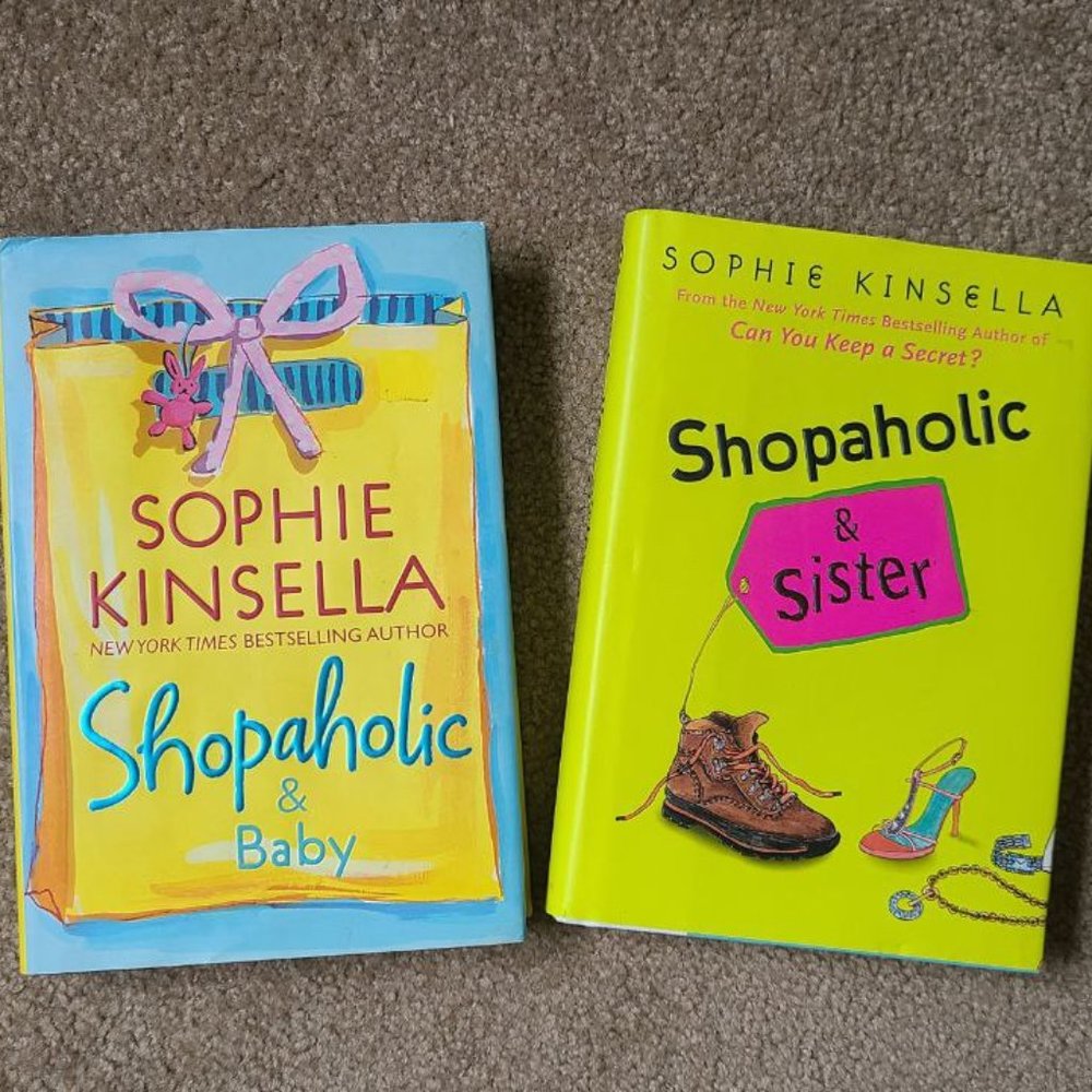 4/$20 Shopaholic & Sister‎ and Shopaholic & Baby by Sophie Kinsella - 2 Books